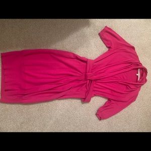 Rachel Roy pink sweater dress